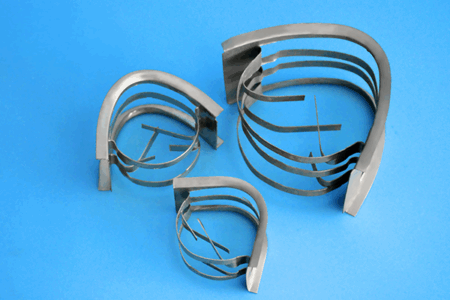 Metal saddle ring TDS