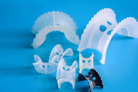 Plastic different saddle ring TDS